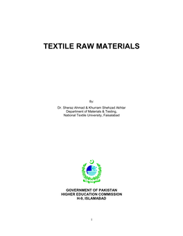 Textile Raw Materials