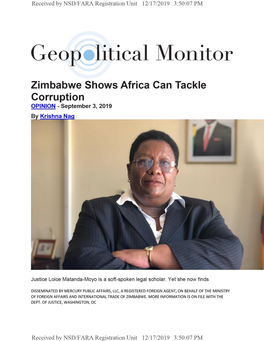 Geopolitical Monitor