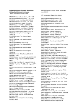 Drabant 40Mm and 28Mm Listings Informationimpoted