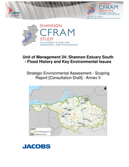 Unit of Management 24: Shannon Estuary South - Flood History and Key Environmental Issues