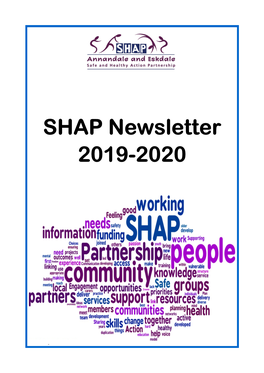 SHAP Newsletter 2019-2020