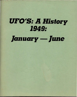 Ufos: a HISTORY