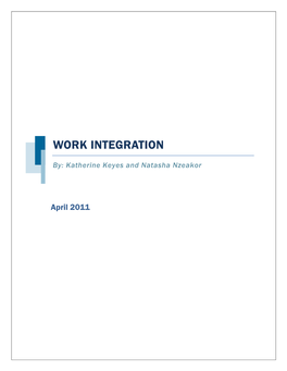 Work Integration