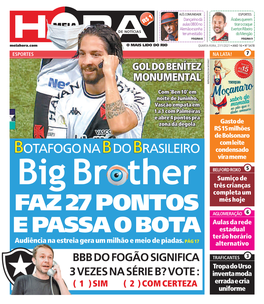 Bbb Do Fogão Significa 3 Vezes Na Série B