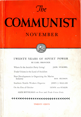 Volume 16, No. 11, November, 1937