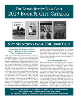The Barnes Review Book Club 2019 Book & Gift Catalog