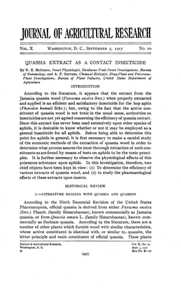 Journal Ofagricultural Research