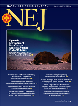 NAVAL ENGINEERS JOURNAL March 2021 | Vol