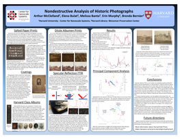 Nondestructive Analysis of Historic Photographs