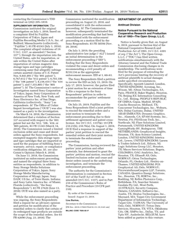 Federal Register/Vol. 84, No. 159/Friday, August 16, 2019/Notices