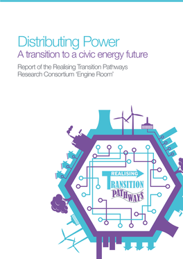 Distributing Power: a Transition to a Civic Energy Future