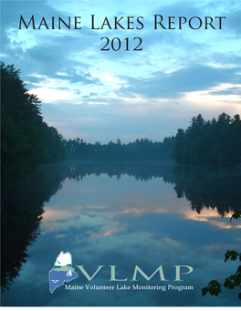 The 2012 Maine Lakes Report