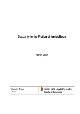 Sexuality in the Fiction of Ian Mcewan