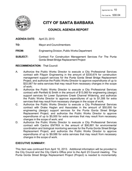 City of Santa Barbara