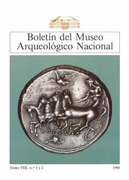 Boletín Del Museo Arqueológico Nacional