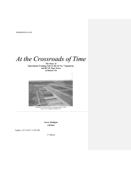 At the Crossroads of Time – the Story of Operational Training Unit 31