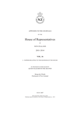 Volume 16 AJHR 50 Parliament.Pdf