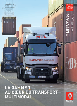 La Gamme T Au Cœur Du Transport Multimodal M Ag