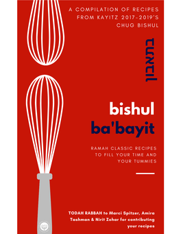 Bishul Cookbook