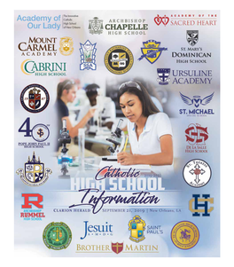 Catholic High School Admissions Process at a Glance High School Application Authorizes and Permits Other Day, Nov