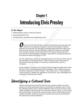 Introducing Elvis Presley