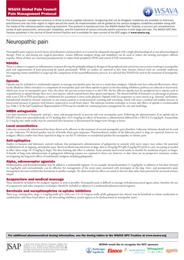 Neuropathic Pain