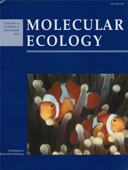 An Analysis of Microsatellite DNA Variation in Amphiprion Percula