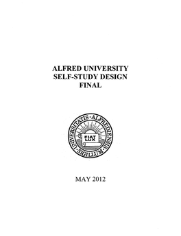 Alfred University Self-Study Design Final