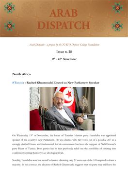 Arab Dispatch - a Project by the NATO Defense College Foundation