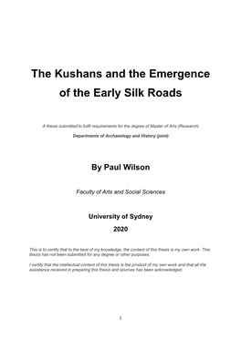 The Kushans and the Emergence of the Early Silk Roads