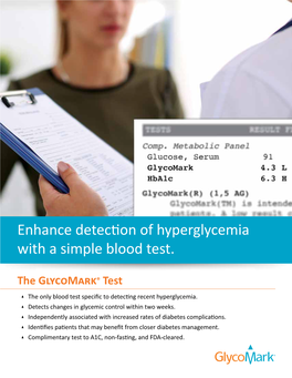 The Glycomark® Test