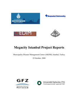 Megacity Istanbul Project Reports