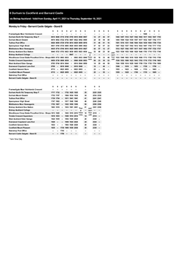 6 Durham to Cockfield and Barnard Castle Via Bishop Auckland - Valid from Sunday, April 11, 2021 to Thursday, September 16, 2021