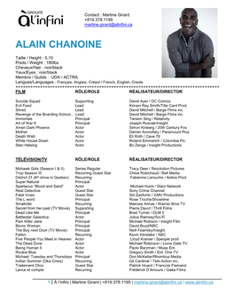Alain Chanoine