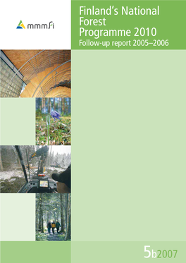 Finland's National Forest Programme 2010