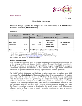 Narasimha Industries