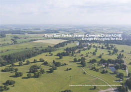 Trent-Sow Parklands and Cannock Chase AONB: Design Principles for HS2