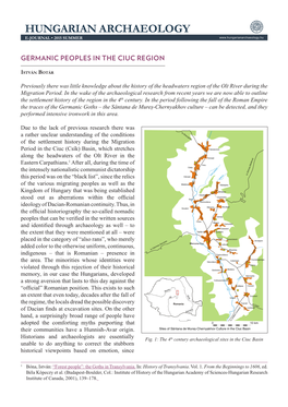 Hungarian Archaeology E-Journal • 2015 Summer