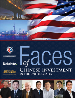 Chinese Investment in the United States Facesof Chinese Investment in the United States