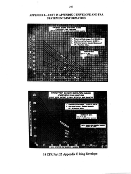 APPENDIX I-PART 25 APPENDIX C ENVELOPE and FAA STATEMENT$/Inforlmation