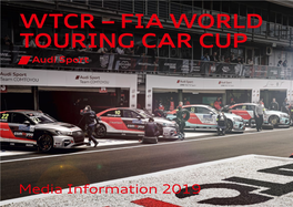 Wtcr – Fia World Touring Car Cup