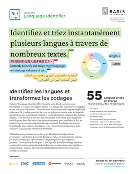 Identifiez Et Triez Instantanément Plusieurs Langues À Travers De