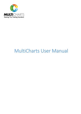 Multicharts User Manual