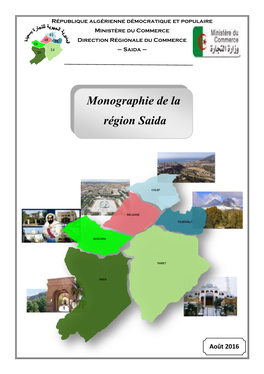 Monographie De La Région Saida