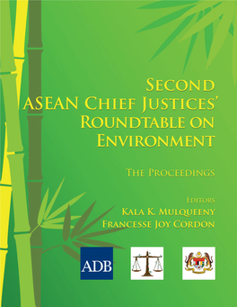 Second ASEAN Chief Justices' Roundtable on Environment