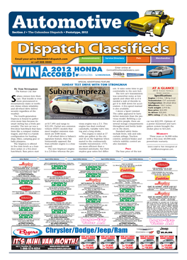 Dispatch Classifieds