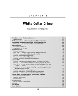 White Collar Crime