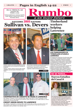 Sullivan Vs. Devers Workers Helping Lawrence