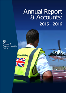 Annual Report & Accounts: 2015 - 2016