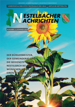 Gemeindenachrichten Sommer 2021 (14,3 Mib)